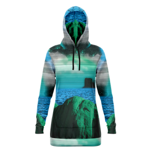 Emerald Canyon Hoodie Dress