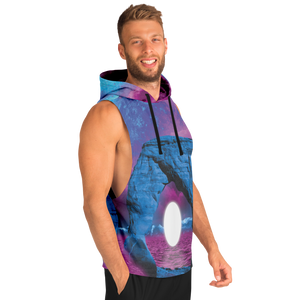 The Visitor Sleeveless Hoodie