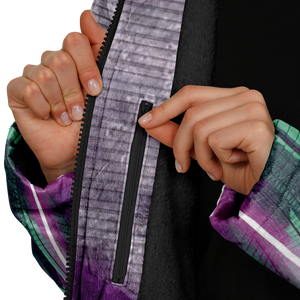 City of Radiance Zip Up Cloak