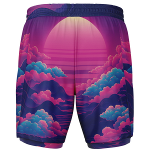 Duskwave Men's 2 in 1 Shorts