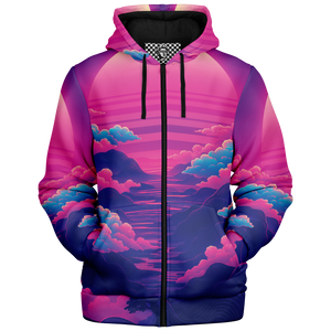 Duskwave Sherpa Hoodie