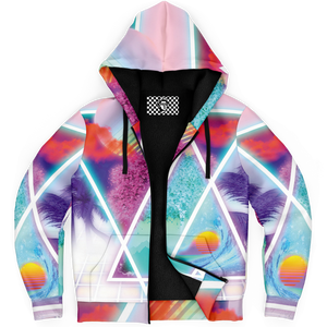 Dimensions Collide Sherpa Hoodie