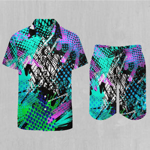 Electric Avenue Men's Beach Set