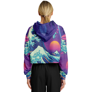 Neonami Cropped Hoodie