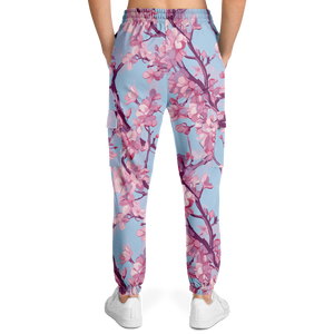 Cherry Blossom Cargo Sweatpants