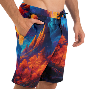 Wonderland Valley Board Shorts