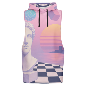 Corinthian Sleeveless Hoodie