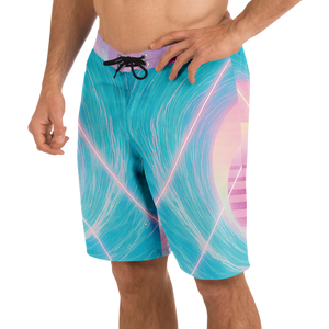 Grid Tide Board Shorts