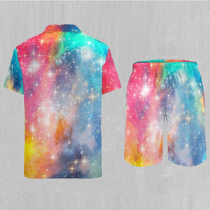 Fire and Ice Galaxy Men's Beach Set
