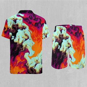 Lava Bath Men's Beach Set