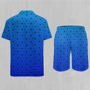 Star Net (Frost) Men's Beach Set