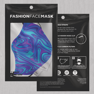 Vapor Drip Face Mask - Festival Clothing, Rave Outfits, EDM Gear