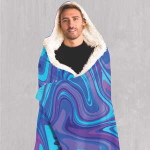 Vapor Drip Hooded Blanket - Festival Clothing, Rave Outfits, EDM Gear