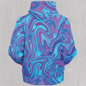 Vapor Drip Sherpa Hoodie - Festival Clothing, Rave Outfits, EDM Gear