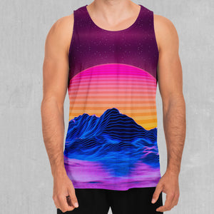 Radial Glow Men's Tank Top