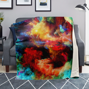 Rainbow Galaxy Blanket