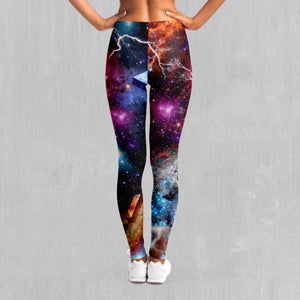 Galaxies Collide Leggings