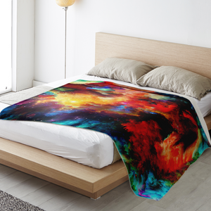 Rainbow Galaxy Blanket