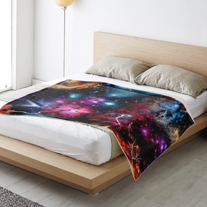 Galaxies Collide Blanket