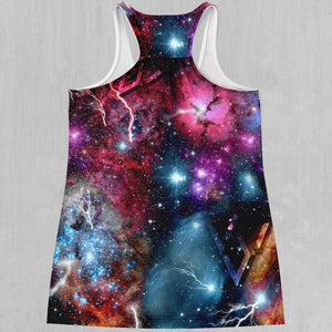 Galaxies Collide Women's Tank Top