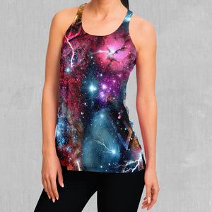 Galaxies Collide Women's Tank Top