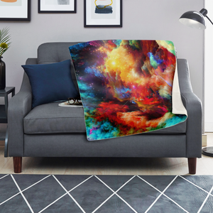 Rainbow Galaxy Blanket