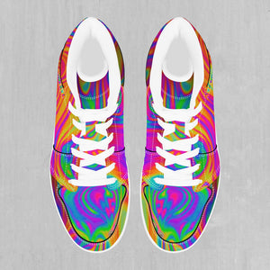 Acid Pool High Top Sneakers