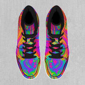 Acid Pool High Top Sneakers