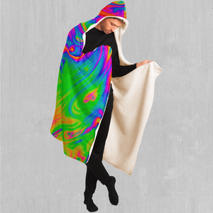 Acid Pool Hooded Blanket - Azimuth Clothing