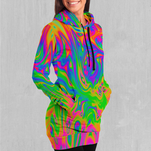 Acid Pool Hoodie Dress