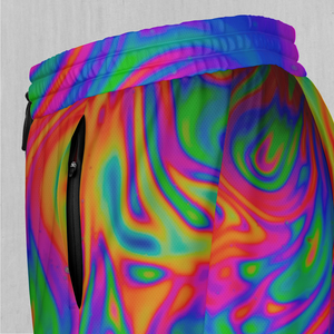 Acid Pool Men's 2 in 1 Shorts