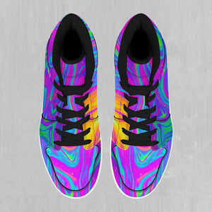Acidic Drip High Top Sneakers