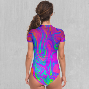 Acidic Drip Short Sleeve Bodysuit