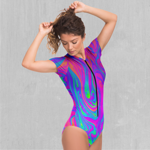 Acidic Drip Short Sleeve Bodysuit