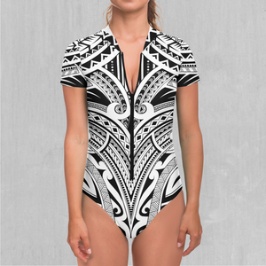 Ancient Tribe Short Sleeve Bodysuit