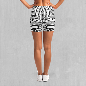 Ancient Tribe Yoga Shorts