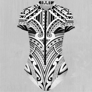 Ancient Tribe Short Sleeve Bodysuit