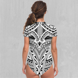Ancient Tribe Short Sleeve Bodysuit