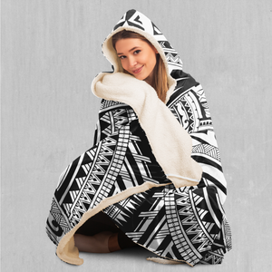 Ancient Tribe Hooded Blanket - Azimuth Clothing