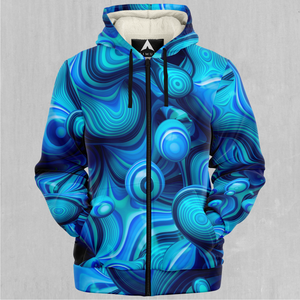 Aqua Pool Sherpa Hoodie