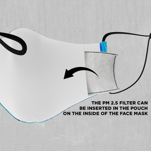 Aqua Pool Face Mask - Azimuth Clothing