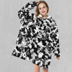 Arctic Camo Blanket Hoodie