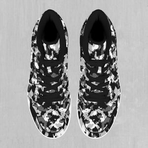 Arctic Camo High Top Sneakers
