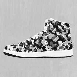 Arctic Camo High Top Sneakers