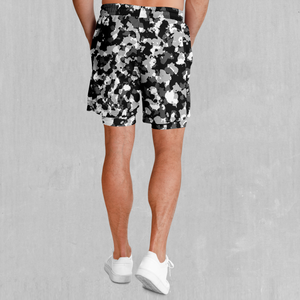 Arctic Camo Men's 2 in 1 Shorts