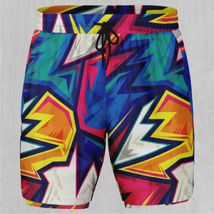Blitz Men's 2 in 1 Shorts