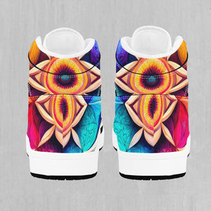 Blossoming Spectrum High Top Sneakers
