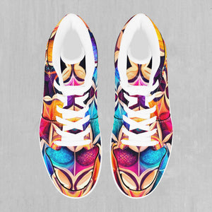 Blossoming Spectrum High Top Sneakers