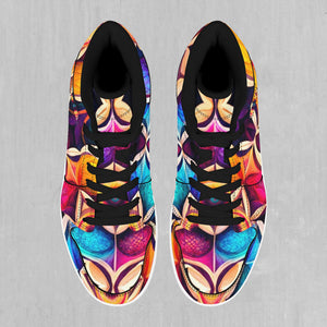 Blossoming Spectrum High Top Sneakers