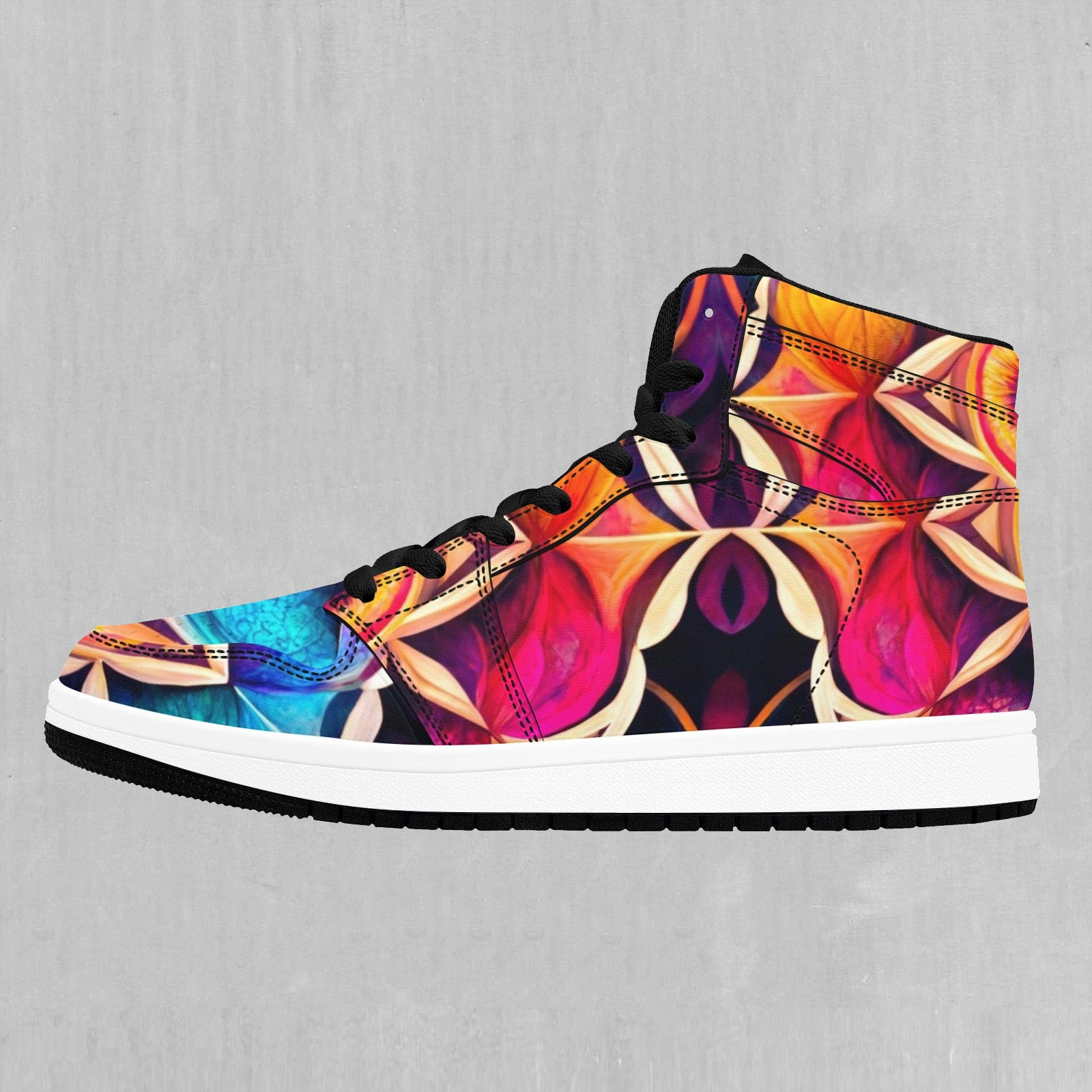 Blossoming Spectrum High Top Sneakers